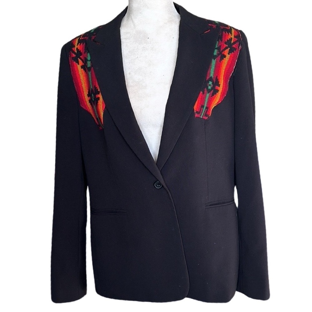 Calvin Klein Pendleton Designed One Button Blazer - image 3